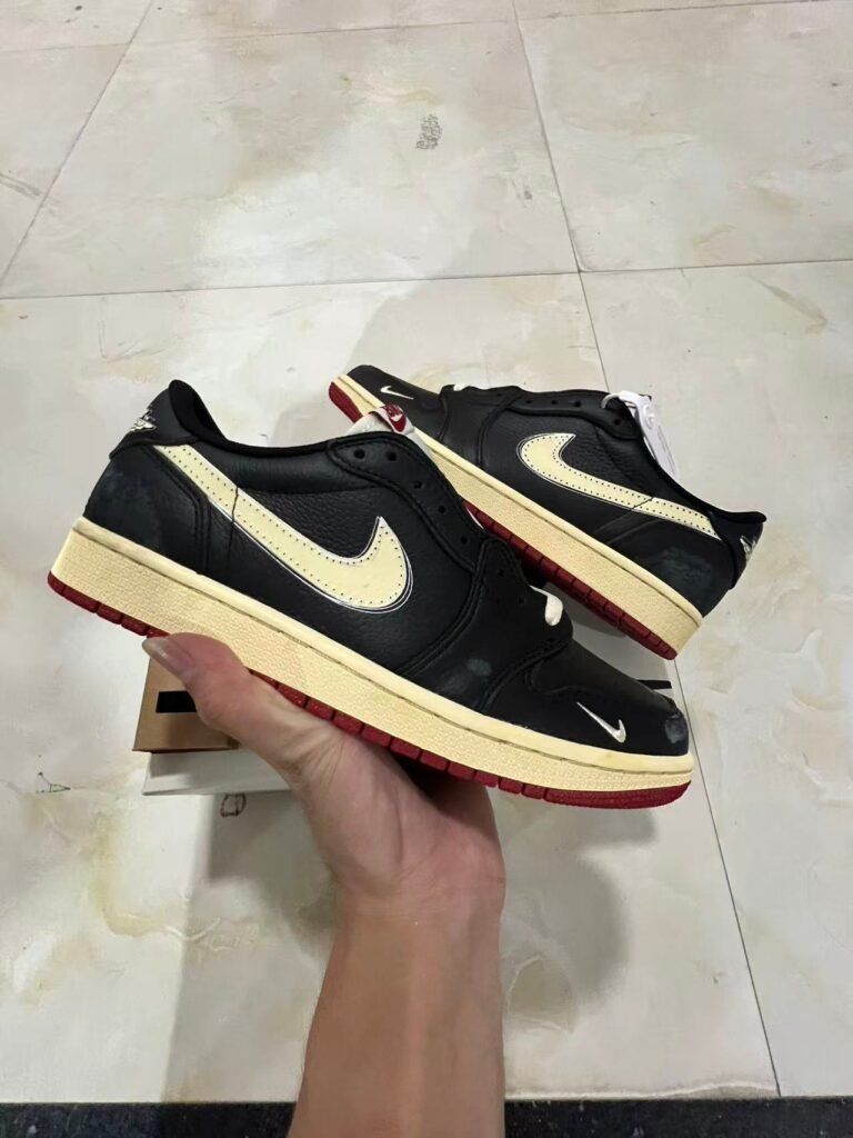 F-Nigel Sylvester x Jordan Air Jordan 1 Low OG Nitro quotBetter With TimequotIB8958 00136-47