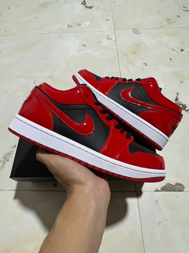 F-Air Jordan 1 Low Varsity RedHV4089-00636-46