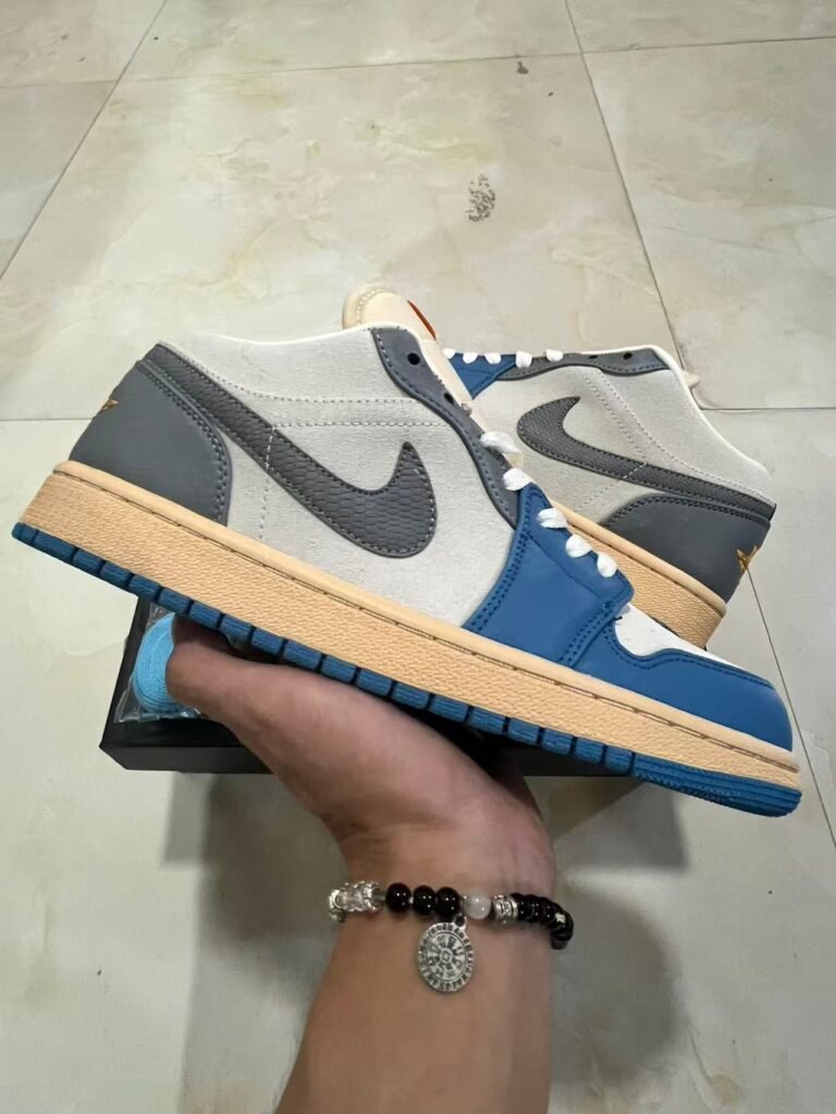 X2-Air Jordan 1 Low UNC Grey DZ5376-46936-46