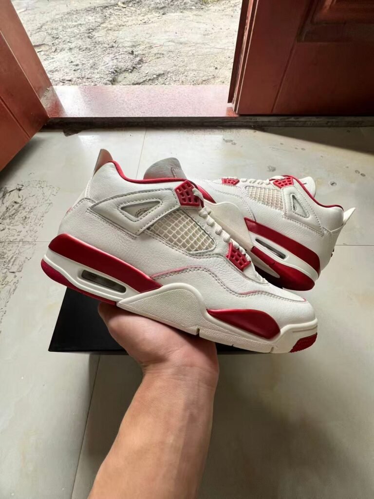 F1-Air Jordan 4 Sierra Red  Pale IvorySierra Red-Tough RedHV0823-10836-475