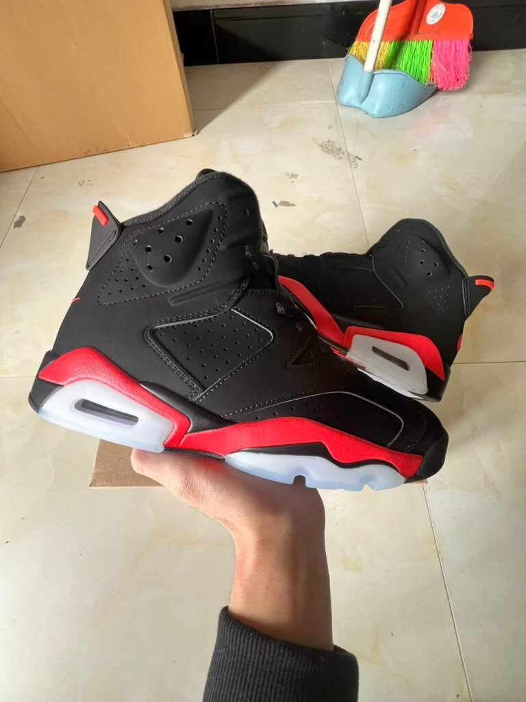F1-Air Jordan 6 Reverse Infrared  BlackLight CrimsonCT8529-001