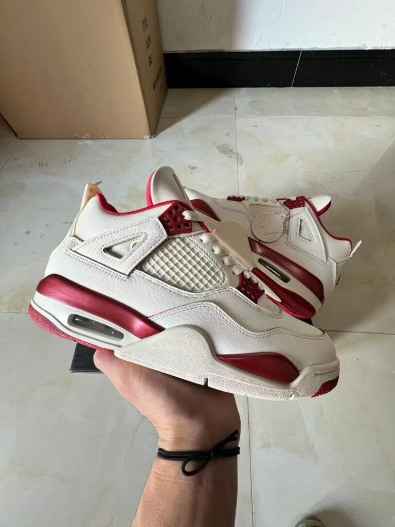 F-Air Jordan 4 Sierra Red Pale IvorySierra Red-Tough RedHV0823-10836-48