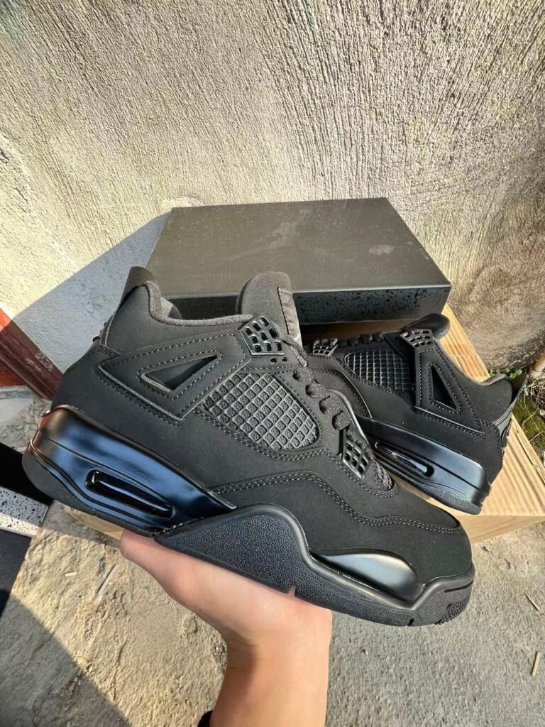 D1-Air Jordan 4 Retro x27Black Catx27FV5029 010