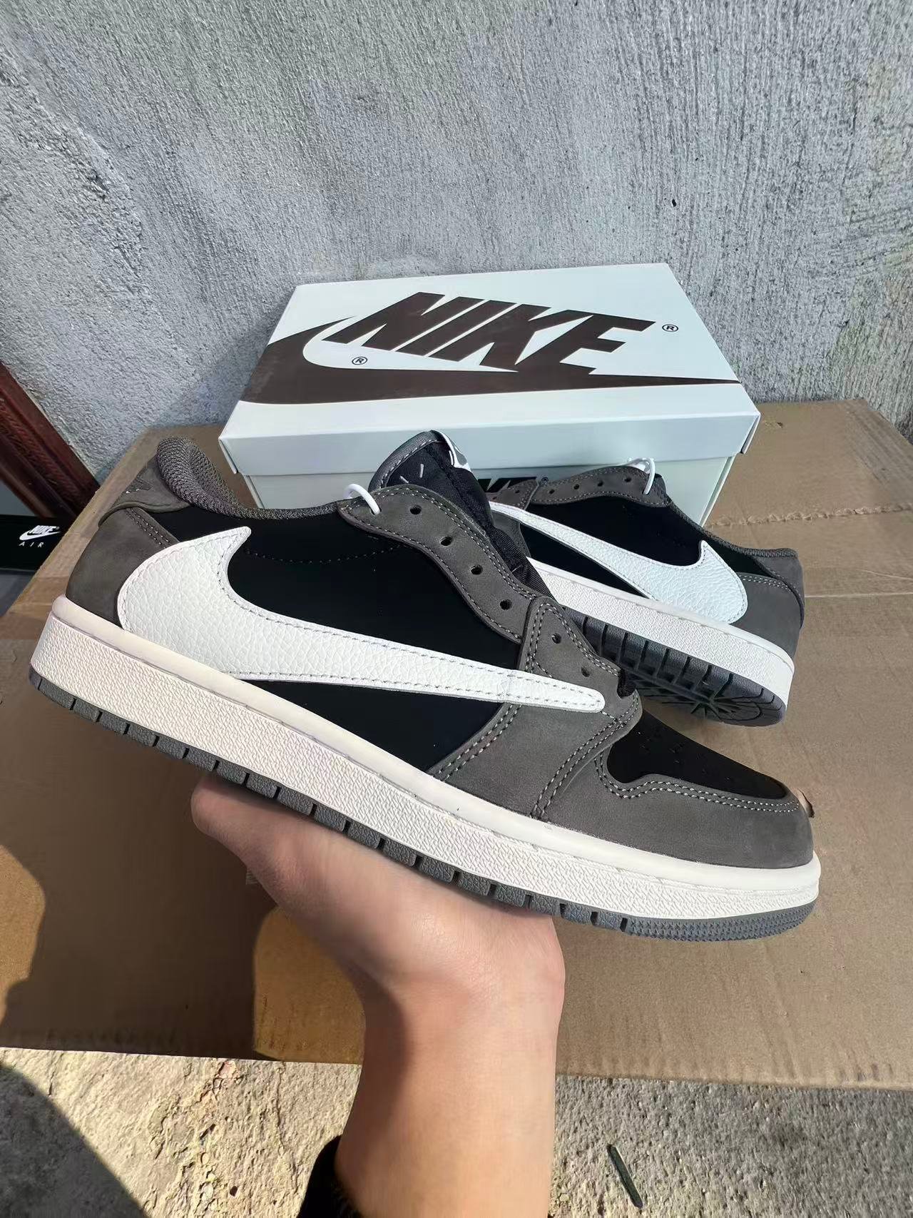 F-Travis Scott x Air Jordan 1 Low OG SP CQ4277-00136-47 - Image 1