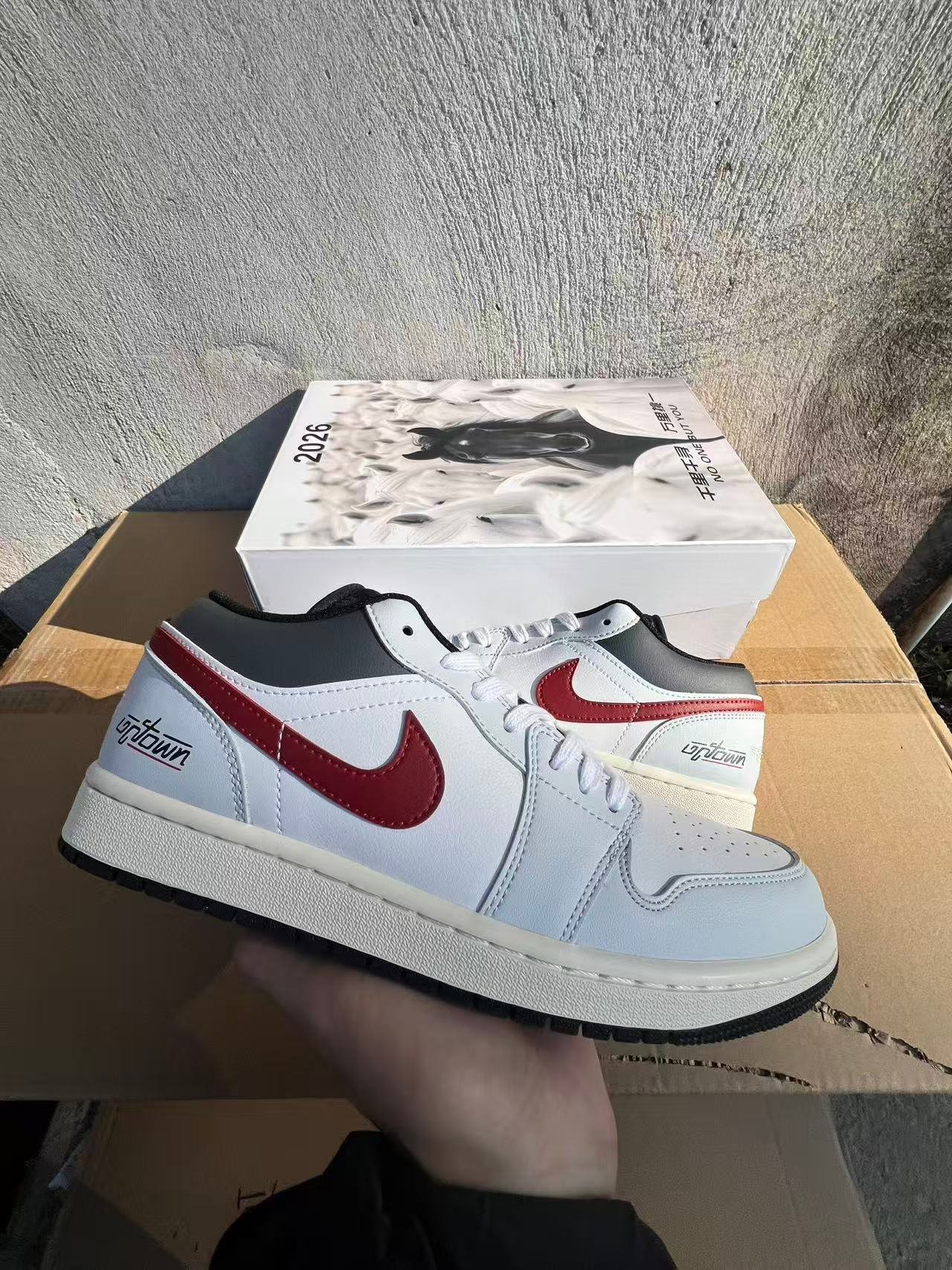 F-Air Jordan 1 Low553558 08136-46 - Image 1