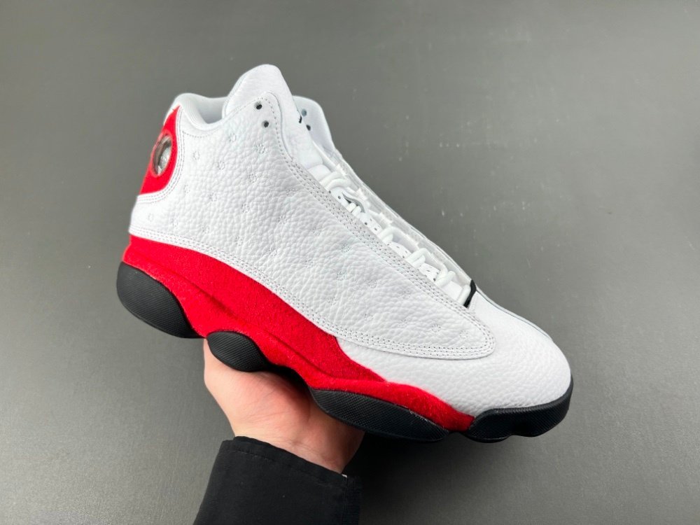 Poison 8 Air Jordan 13 OG True Red Chicago Replica Item No. 414571-102 Original Real Cat Eyes Real Carbon Poison Version 844 Number 7-13 Shipping 48