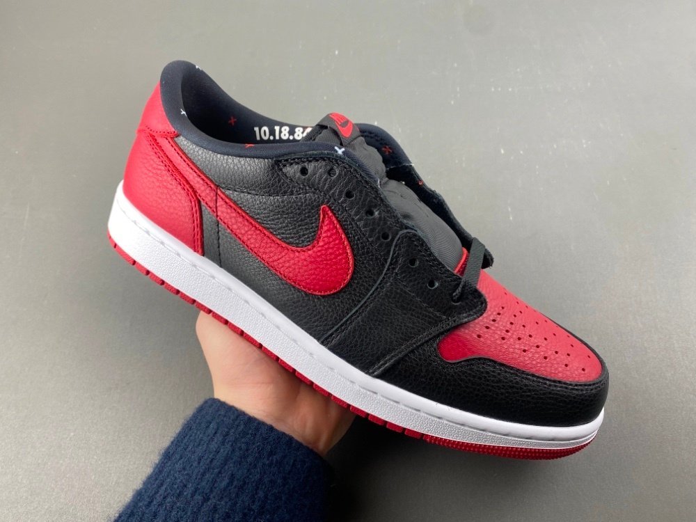 TAAir Jordan 1 Low OG Banned  XX IW6276-001 TA277-1330