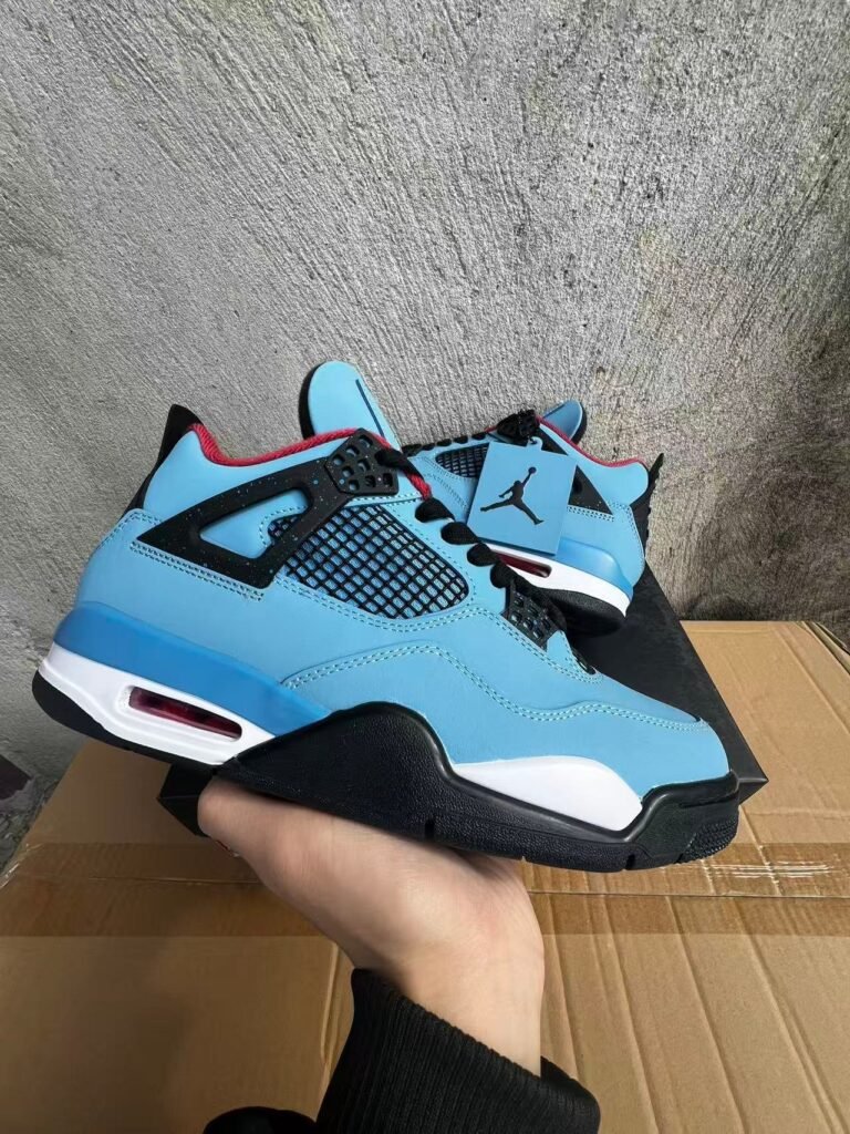 F-Travis Scott x Air Jordan 4 Houston Oilers 308497-406