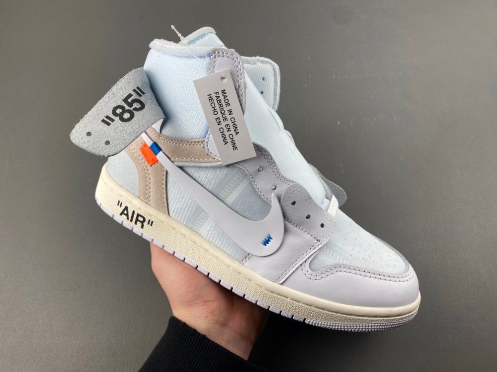 F1 Virgil Abloh Archive x Air Jordan 1 High OG Alaska 2026 AA3834-100 36-475