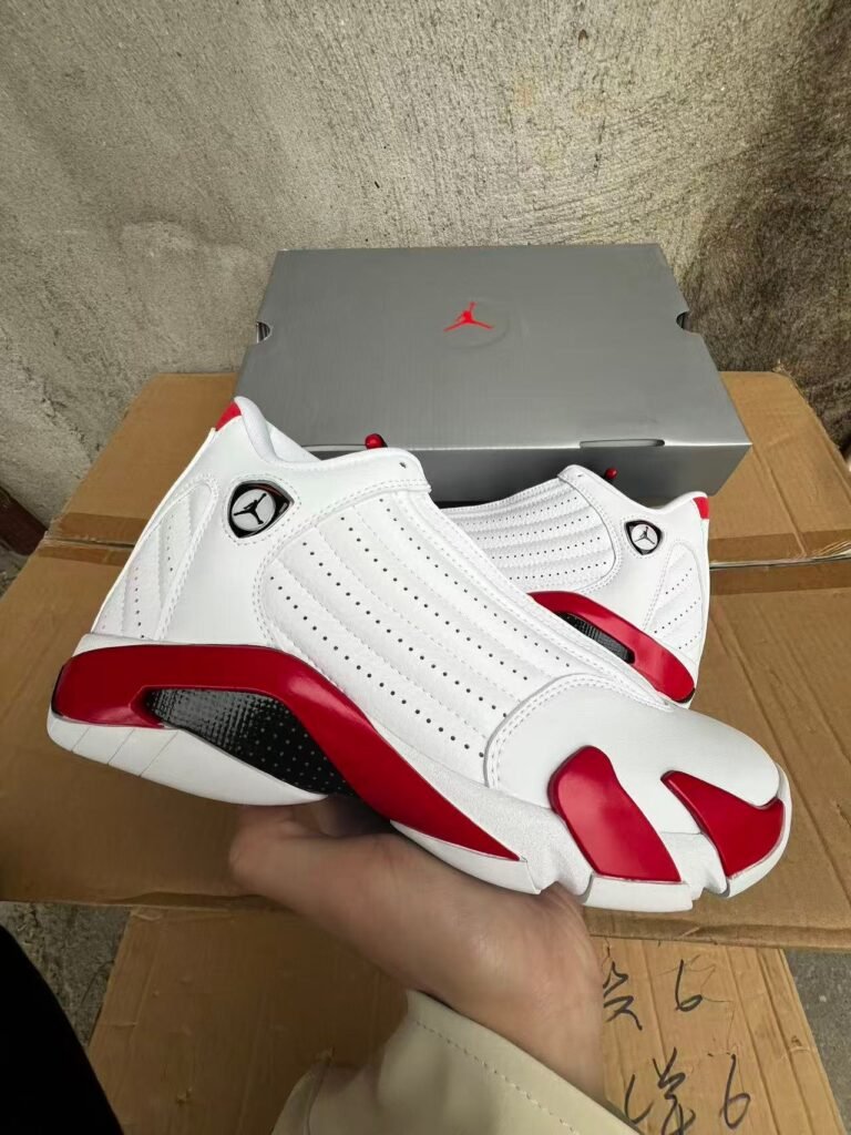 st-Air Jordan 14 Candy Cane 487471-100