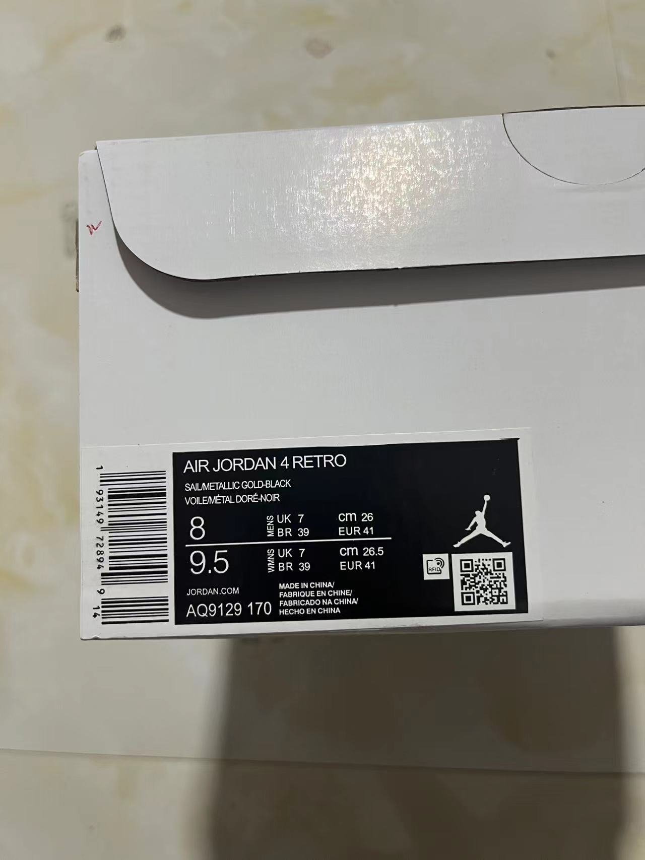 Air Jordan 4   wAQ9129-003 36-475 - Image 1